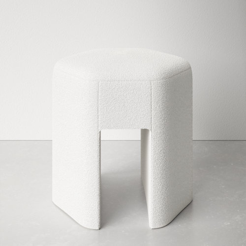 Modern Contemporary Accent Vanity Stools Up To 60 Off AllModern   Neo Solid Wood Accent Stool 